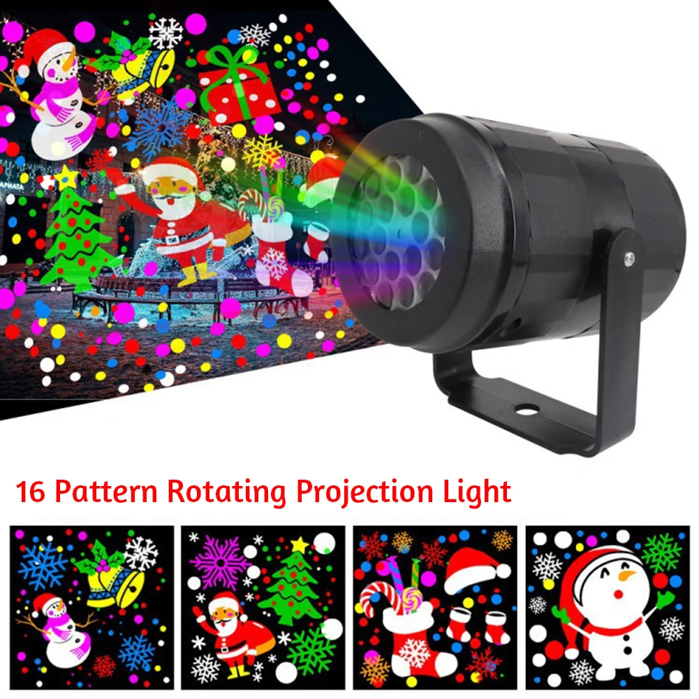 Christmas Colorful 16 Pattern Projector Lamp Easy Installation Xmas Decorative Lamp For Living Room
Christmas Colorful 16 Pattern Projector Lamp Easy Installation Xmas Decorative Lamp For Living Room