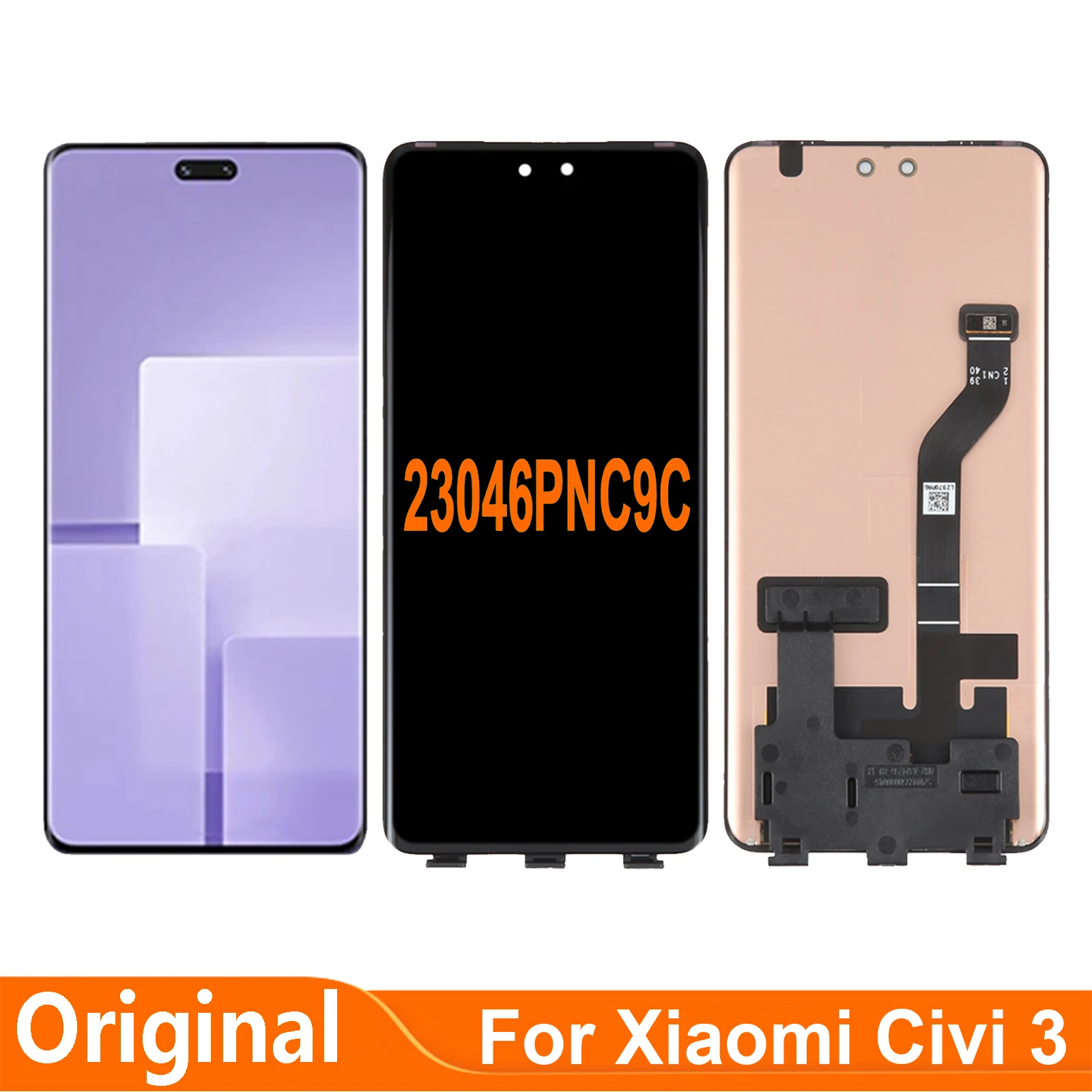 AMOLED 6,55 ''для Xiaomi Civi 3 23046PNC9C ЖК-дисплей с сенсорным экраном и дигитайзером в сборе
AMOLED 6,55 ''для Xiaomi Civi 3 23046PNC9C ЖК-дисплей с сенсорным экраном и дигитайзером в сборе