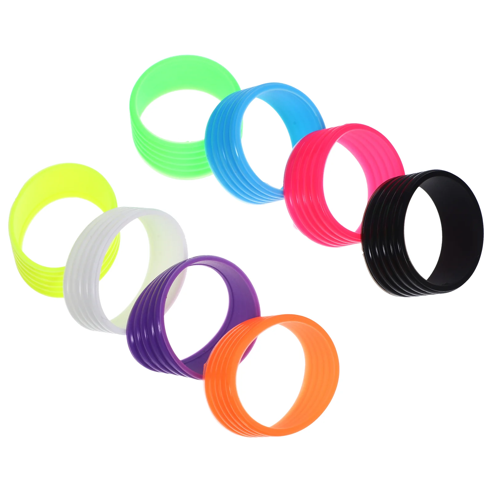 8 Pcs Racket Anti-slip Ring Tennis Balls Replaceable Band Grip Elasticity Silica Gel Supplies Professional Racquet Grips
8 Pcs Racket Anti-slip Ring Tennis Balls Replaceable Band Grip Elasticity Silica Gel Supplies Professional Racquet Grips