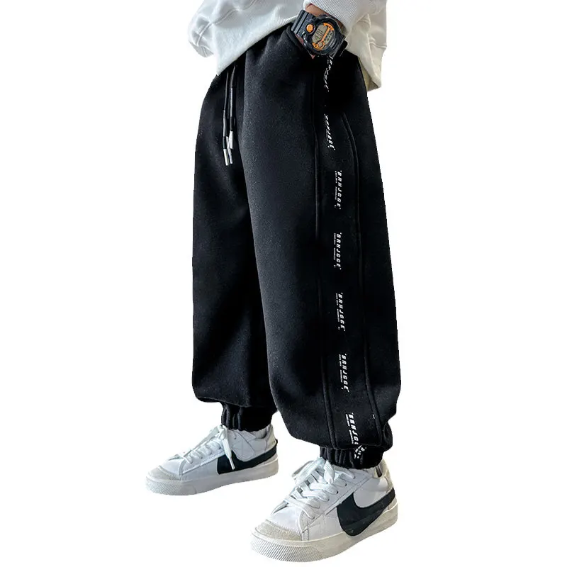 2023 Autumn Teens Pants New Casual For Boy Black Grey Outdoor Running Pants Teenage Boys Sweatpants Clothing Sport Pants 5-14Yrs
2023 Autumn Teens Pants New Casual For Boy Black Grey Outdoor Running Pants Teenage Boys Sweatpants Clothing Sport Pants 5-14Yrs