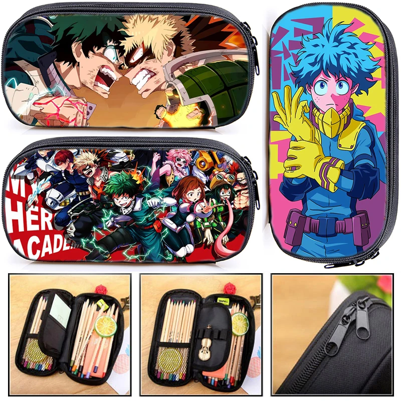 Anime My Hero Academia Pencil Case Makeup Box Multifunction Pen Bag Waterproof Kids Pencil Bag School Students Stationery Bag
Anime My Hero Academia Pencil Case Makeup Box Multifunction Pen Bag Waterproof Kids Pencil Bag School Students Stationery Bag