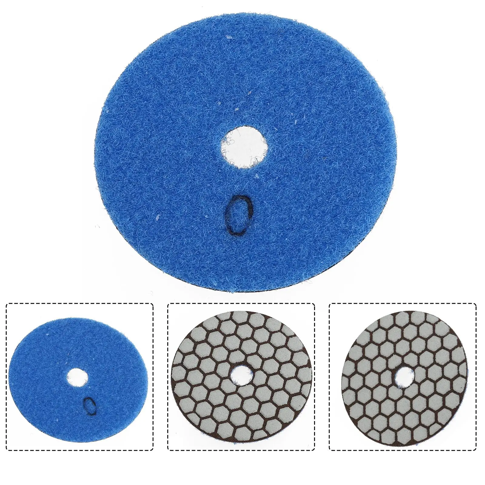 1pc 80mm Diamond Polishing Pad Dry Buff Disc For Granite Stone Concrete Marble Polishing Grinding Discs Abrasive Tool
1pc 80mm Diamond Polishing Pad Dry Buff Disc For Granite Stone Concrete Marble Polishing Grinding Discs Abrasive Tool