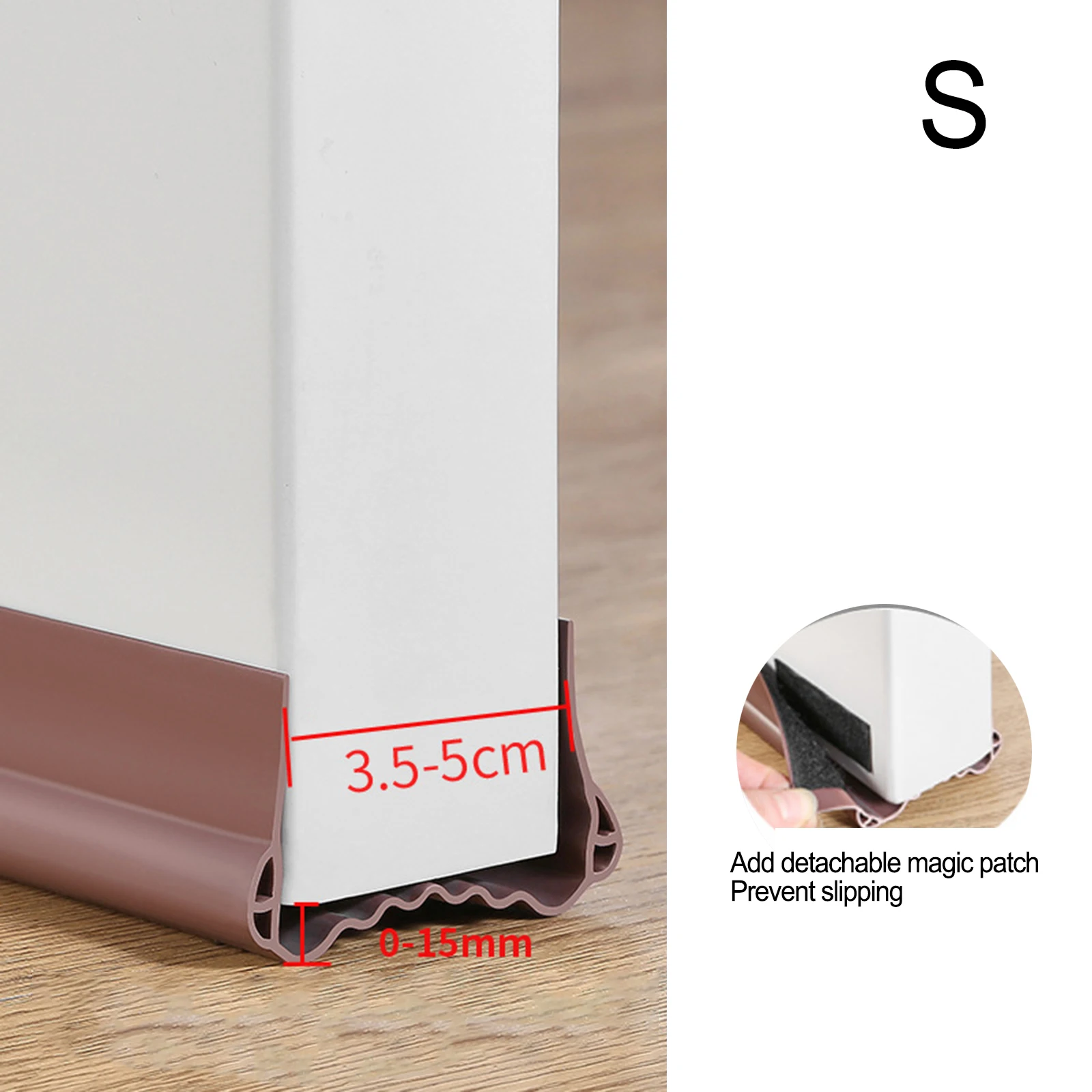 High Temperature Resistance and Corrosion Resistant Internal Door Draft Excluder Strip Self Adhesive Tape Bottom Seal Stopper
High Temperature Resistance and Corrosion Resistant Internal Door Draft Excluder Strip Self Adhesive Tape Bottom Seal Stopper