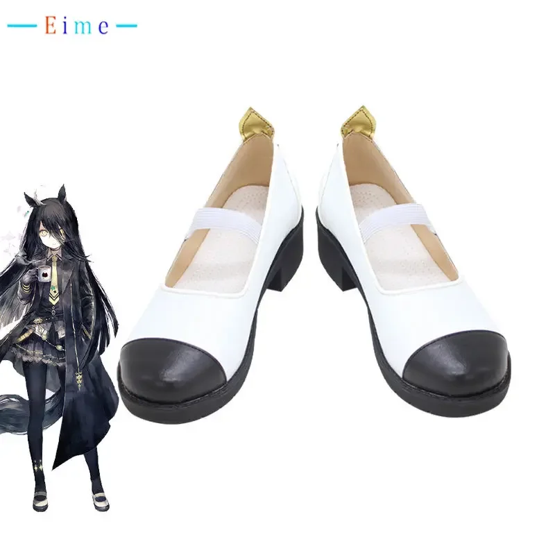 

Game Pretty Derby Manhattan Cafe Cosplay Shoes Halloween Carnival Boots Cosplay Prop PU Leather Shoes Custom Made