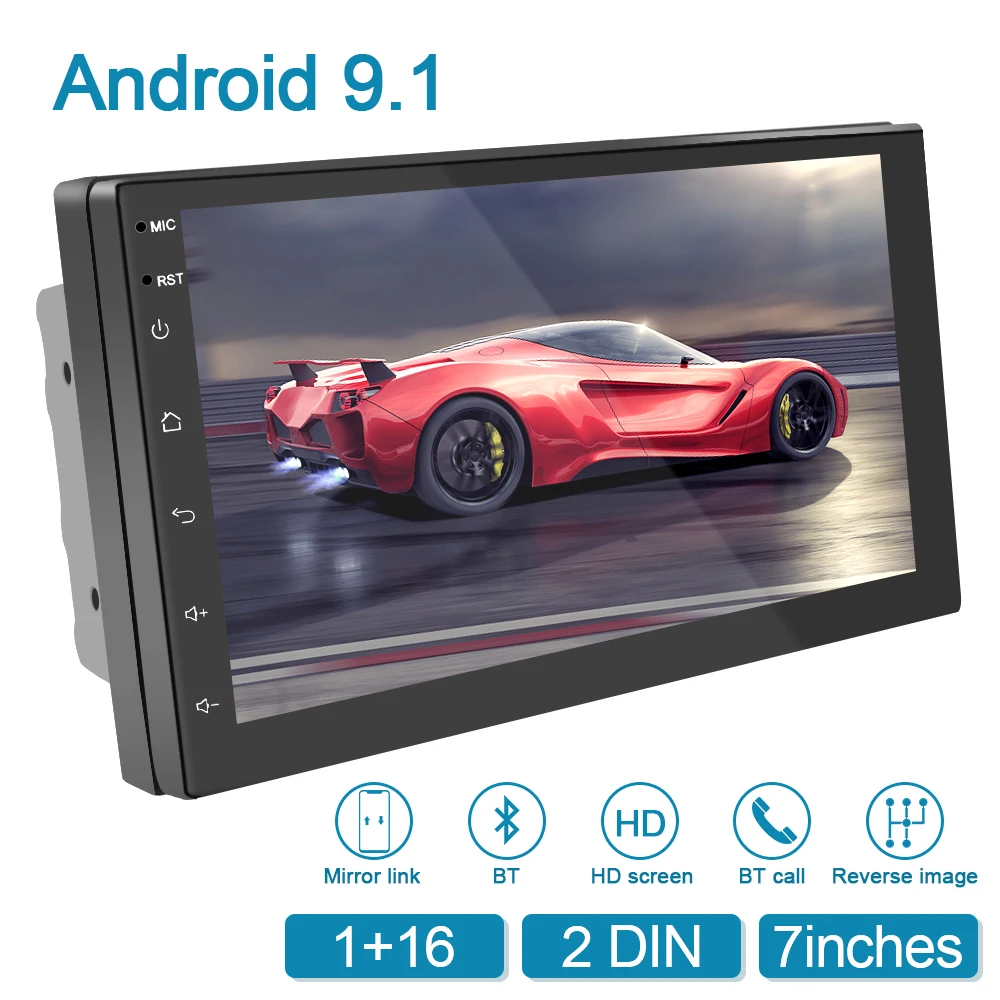 Car Android MP5 Player 12V Auto Stereo 2 Din DVD Radio Audio GPS WIFI Bluetooth FM 4K Video 7'' Screen Automotive Accessories
Car Android MP5 Player 12V Auto Stereo 2 Din DVD Radio Audio GPS WIFI Bluetooth FM 4K Video 7'' Screen Automotive Accessories