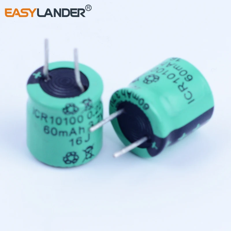 Easylander 2 шт./лот 3,7 в ICR10100 60 мАч литий-полимерный литий-ионный аккумулятор для спорта Bluetooth гарнитура емкостные батареи
Easylander 2 шт./лот 3,7 в ICR10100 60 мАч литий-полимерный литий-ионный аккумулятор для спорта Bluetooth гарнитура емкостные батареи