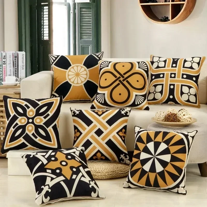 1PC Stripe Lattice Geometric Cushion Cover Bedroom Sofa Throw Pillowcase 45x45cm Custom Linen Square Pillow Cases Decor
1PC Stripe Lattice Geometric Cushion Cover Bedroom Sofa Throw Pillowcase 45x45cm Custom Linen Square Pillow Cases Decor