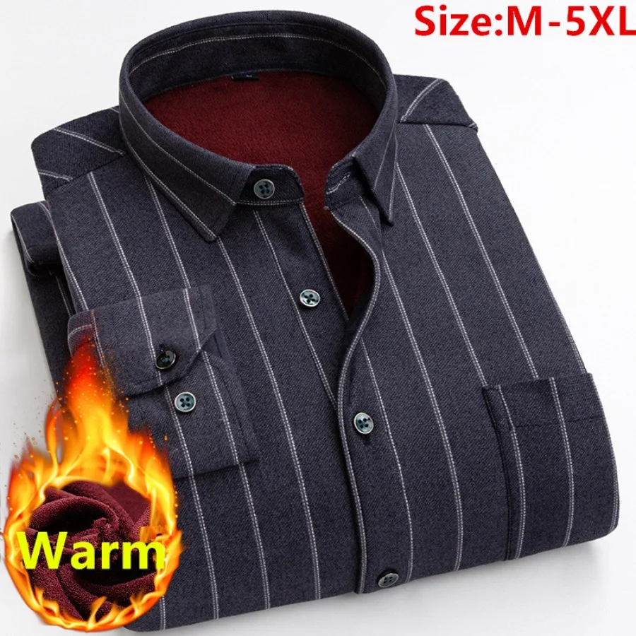 New Men's Warm Shirts Autumn Winter Two-sided Fleece Thicked Shirts Man Business Casual Long Sleeve Lapel Tops 2024 Men Clothing
New Men's Warm Shirts Autumn Winter Two-sided Fleece Thicked Shirts Man Business Casual Long Sleeve Lapel Tops 2024 Men Clothing