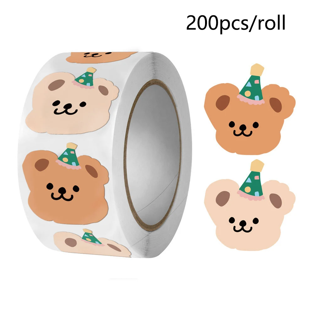 50-200Pcs Cute Little Bear Stickers Whole Paper Adhesive Tape INS Korean Simplified Sealing Sticker Packag Decor Lables
50-200Pcs Cute Little Bear Stickers Whole Paper Adhesive Tape INS Korean Simplified Sealing Sticker Packag Decor Lables