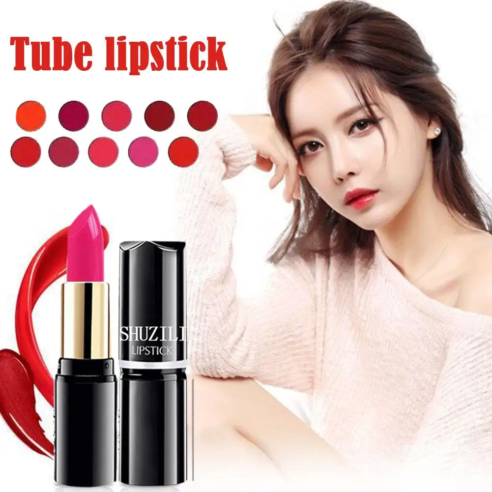 

Round Tube Lipstick Nourishing Moisturizing Delicate And Lines Show Fade Does To Lip To Not Makeup Not Color Lip Easy Easy R4Y1