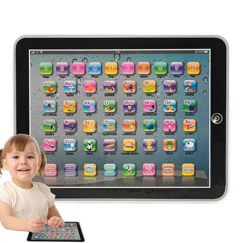 

Умные интерактивные игрушки для малышей со словами, буквы правописания, музыка, раннее развитие, интерактивная электронная игрушка