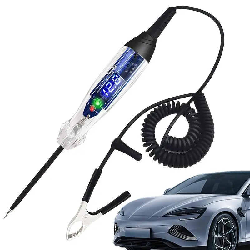 Voltage Detector Electrical Tester Pen 3-60V DC Circuit Detector LED Display Non Contact Power Cable Testing AC Circuit Tester
Voltage Detector Electrical Tester Pen 3-60V DC Circuit Detector LED Display Non Contact Power Cable Testing AC Circuit Tester