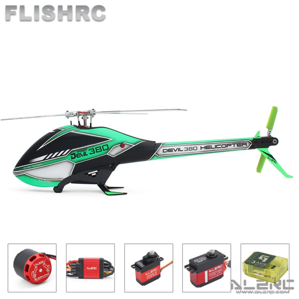 ALZRC - Devil 380 FAST TBR Super Combo DIY Hobby RC вертолет | Игрушки и хобби