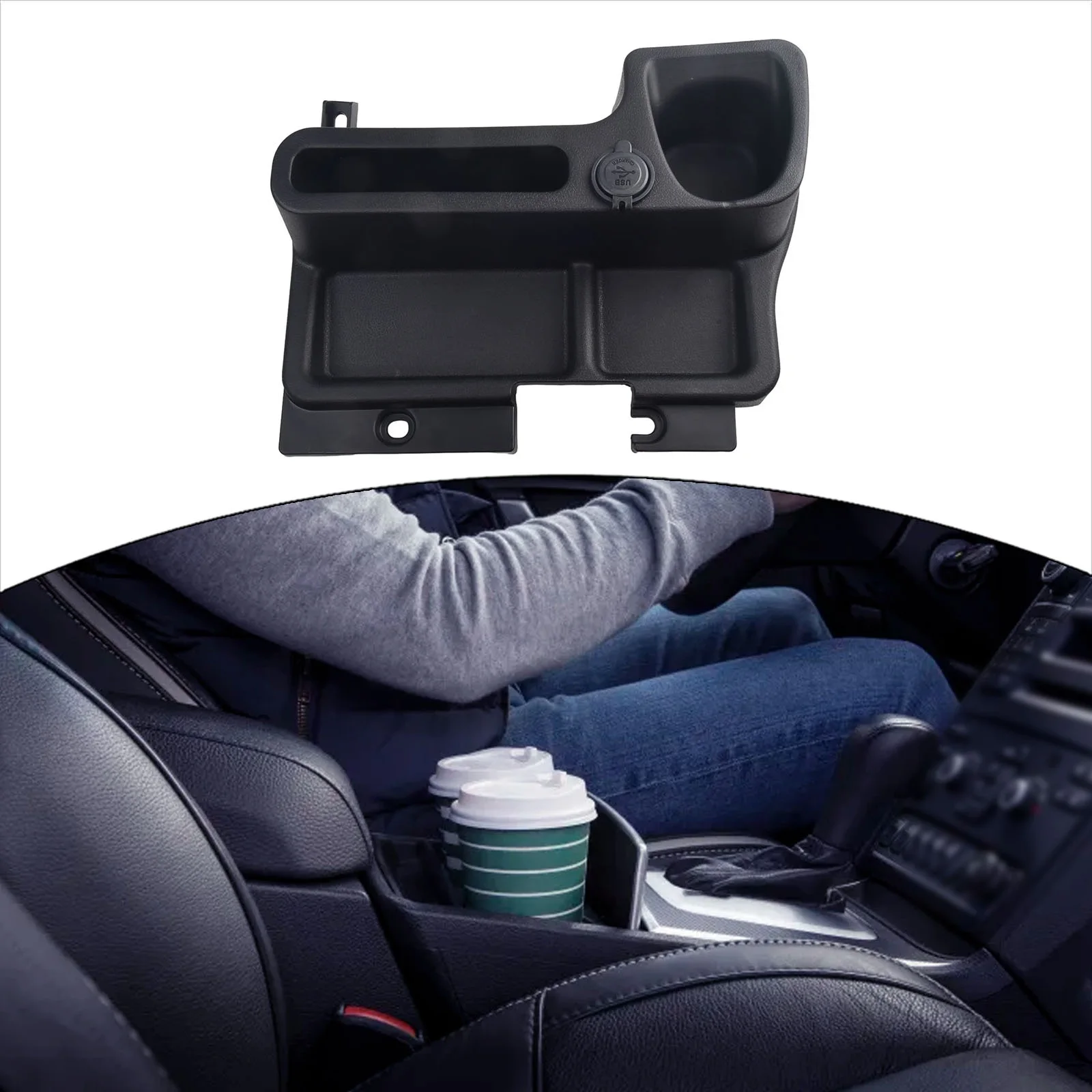 Storage Box Cup Storage Box Car Accessories Center Console With USB Charging Port For Land Cruiser 70 Series ABS
Storage Box Cup Storage Box Car Accessories Center Console With USB Charging Port For Land Cruiser 70 Series ABS