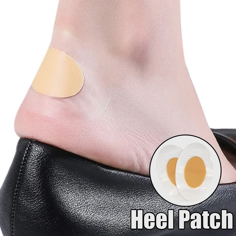 

20pcs Waterproof Anti-wear Gel Heel Protector Foot Stickers Adhesive Blister Relief Pain Foot Care Patches Cushion Insert Insole