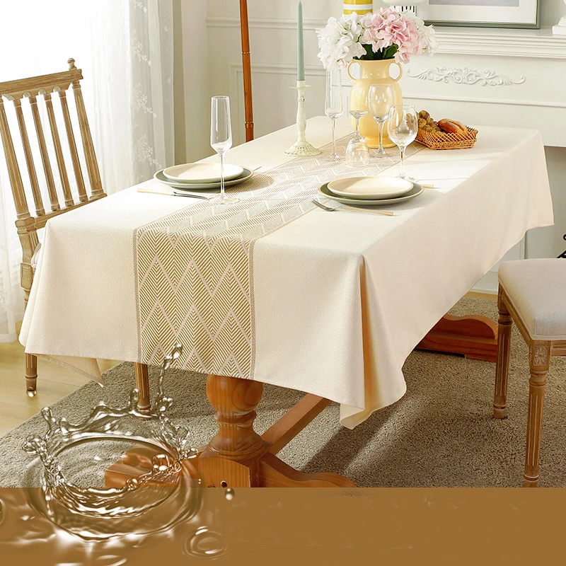 Rectangular Cotton Linen Tablecloth,Thickened Jacquard Tablecloth,Dustproof TeaTable Waterproof Oilproof Decorative Table Cover
Rectangular Cotton Linen Tablecloth,Thickened Jacquard Tablecloth,Dustproof TeaTable Waterproof Oilproof Decorative Table Cover