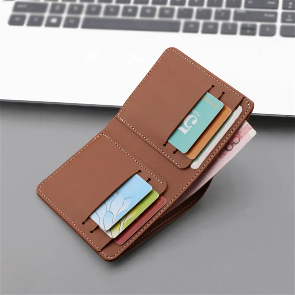 New Style Mini Thin Men Wallet Card Holder Men Purse Coin Pouch Card Holder Short Vertical Pu Leather Wallet Coin Purse
New Style Mini Thin Men Wallet Card Holder Men Purse Coin Pouch Card Holder Short Vertical Pu Leather Wallet Coin Purse