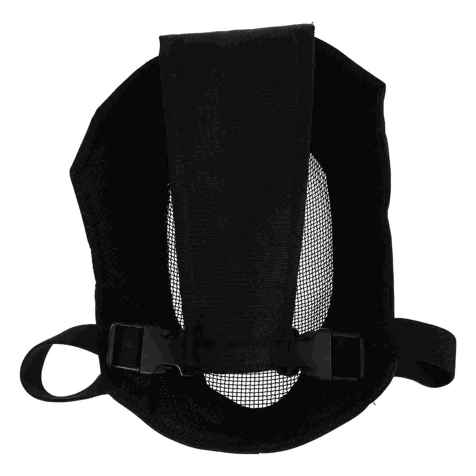 

1pc Human Game Field Mask Black Face Guard Outdoor Activity Face Protector