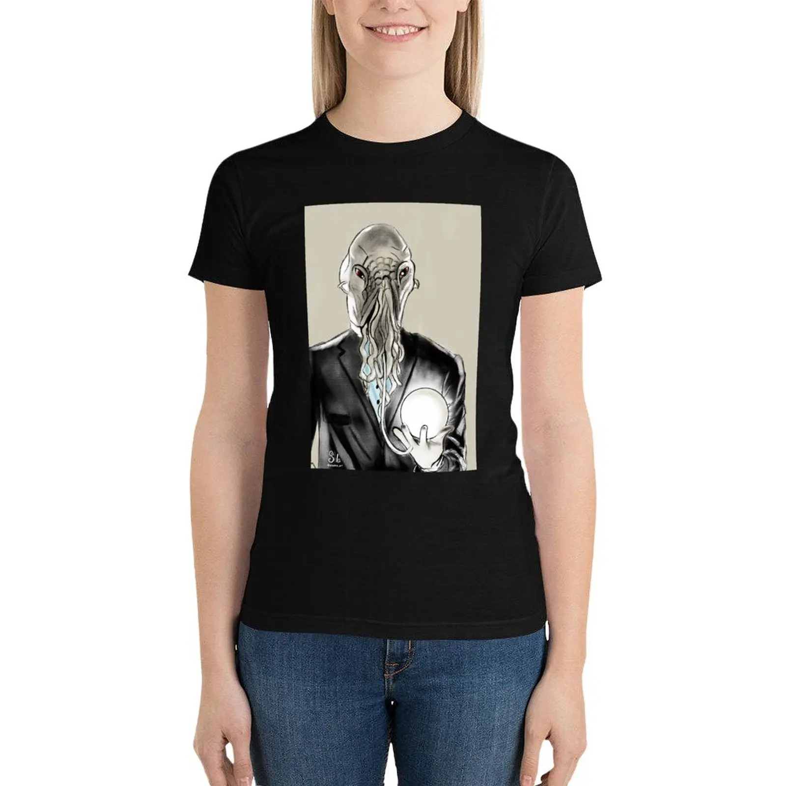 Brian the ood T-Shirt hippie clothes vintage clothes graphics Women's summer blouses 2024
Brian the ood T-Shirt hippie clothes vintage clothes graphics Women's summer blouses 2024