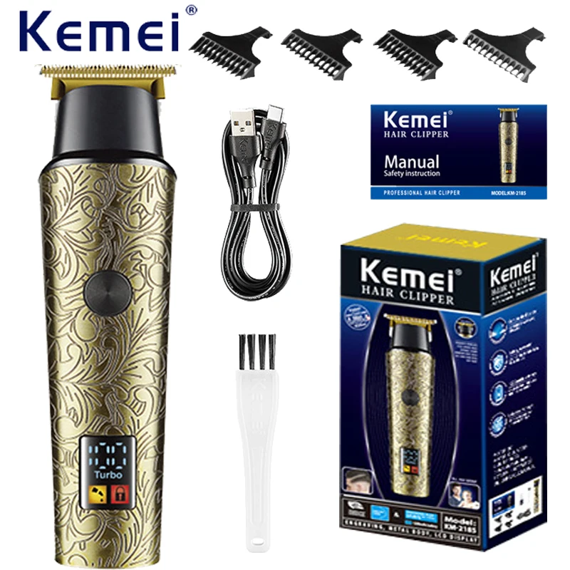 Rechargeable Shaver Beard Trimmer Km-2185 Carving Styling Salon Tools Electric Hair Trimmer hair trimmer clippers barber
Rechargeable Shaver Beard Trimmer Km-2185 Carving Styling Salon Tools Electric Hair Trimmer hair trimmer clippers barber