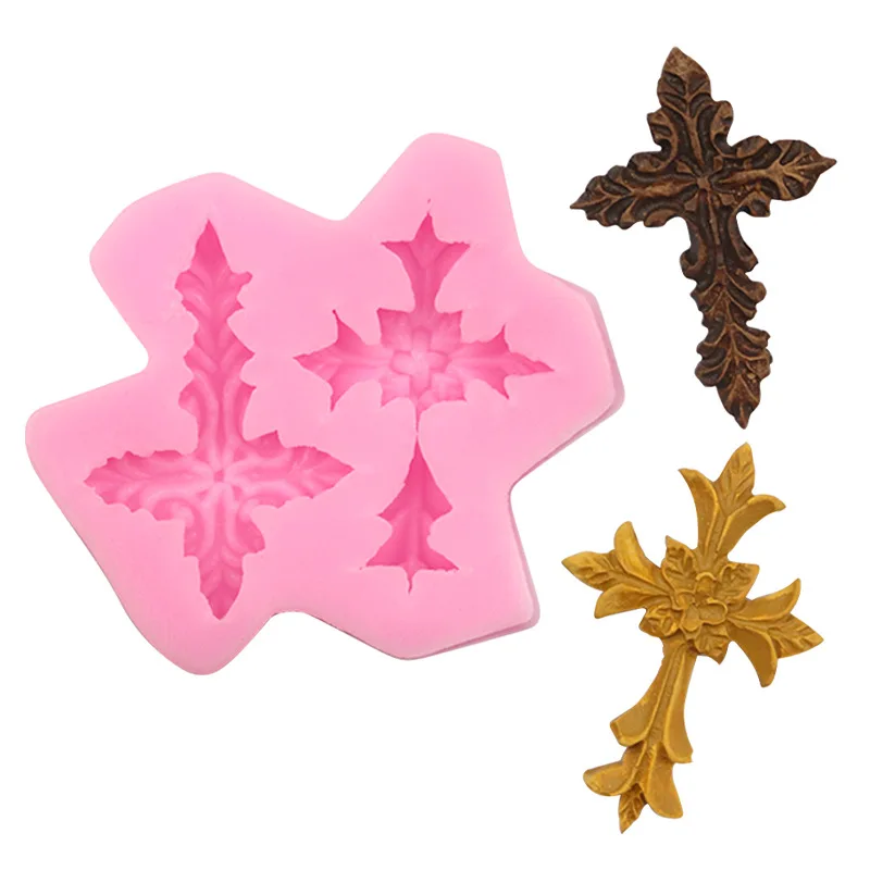 Cross Silicone Mold Kitchen Baking Cake Chocolace Fondant Candy Pastry Mould Ice Cube Clay Soap Molds Decoration Tools
Cross Silicone Mold Kitchen Baking Cake Chocolace Fondant Candy Pastry Mould Ice Cube Clay Soap Molds Decoration Tools