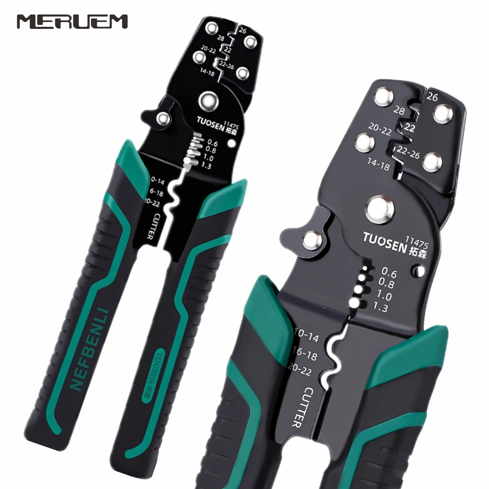 Tuosen Wire Stripper Multi-Function Pliers Terminal Manual Crimping Pliers Hardware Tool Wire Stripper Multi Specifit
Tuosen Wire Stripper Multi-Function Pliers Terminal Manual Crimping Pliers Hardware Tool Wire Stripper Multi Specifit