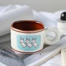 Cute Animal Mugs Coffee Cups Travel Reusable Personality Mugs Breakfast Microwavable Nordic Gift for Woman Kitchen Accessories
Cute Animal Mugs Coffee Cups Travel Reusable Personality Mugs Breakfast Microwavable Nordic Gift for Woman Kitchen Accessories