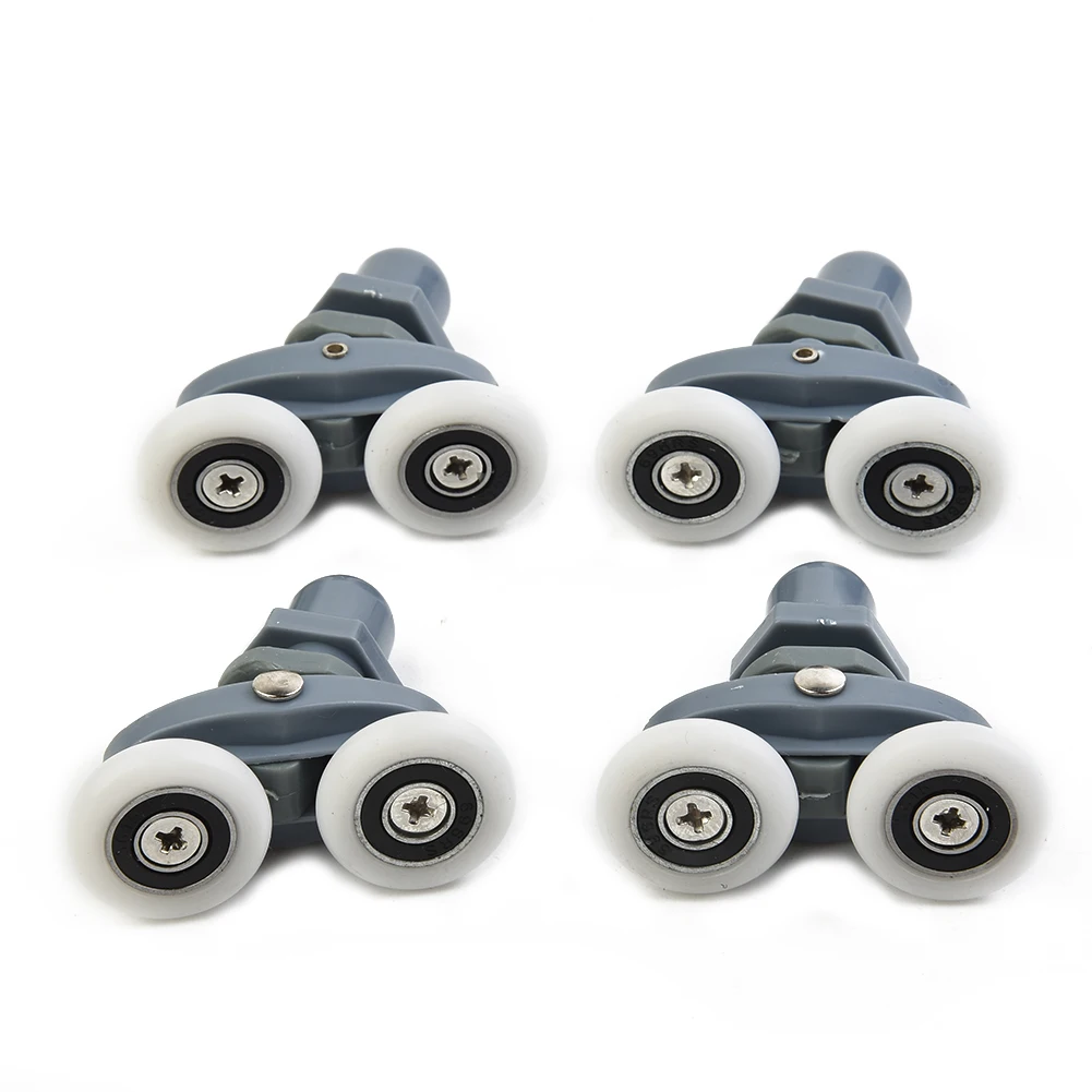 4pcs Twin Bathroom Shower Door Roller Runner Wheels Sliders 19/23/25/27mm Home Door Hardware Accessories And Parts
4pcs Twin Bathroom Shower Door Roller Runner Wheels Sliders 19/23/25/27mm Home Door Hardware Accessories And Parts