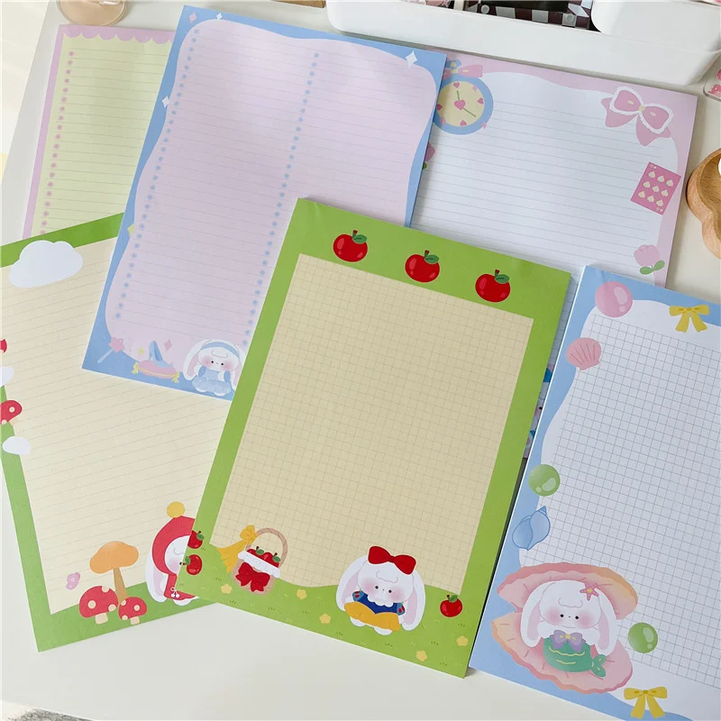 Ins Cartoon Cute Lop Rabbit Memo Pad B5 Grid Colorful Student Learning Paper Kawaii Diary Notepad 30 Sheets School Stationery
Ins Cartoon Cute Lop Rabbit Memo Pad B5 Grid Colorful Student Learning Paper Kawaii Diary Notepad 30 Sheets School Stationery