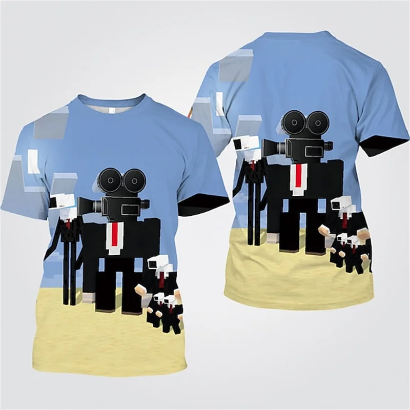 3D Funny Skibidi Toilet Printing T Shirt Cartoon Camera Graphic T-shirts For Men Kid Fashion Streetwear Short Sleeves Clothing
3D Funny Skibidi Toilet Printing T Shirt Cartoon Camera Graphic T-shirts For Men Kid Fashion Streetwear Short Sleeves Clothing