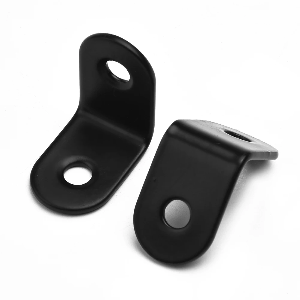 Joint L Shaped Brackets Right angle Set Support With Screws 10pcs Accessories Anti rust Black Durable Equipment
Joint L Shaped Brackets Right angle Set Support With Screws 10pcs Accessories Anti rust Black Durable Equipment