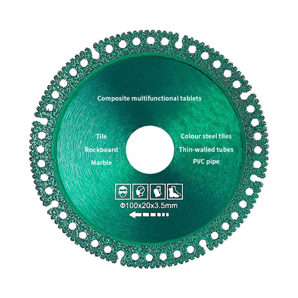 100mm Composite Multifunctional Cutting Blade Granite Marble Cutting Disc Porcelain Tile Ceramic Blades For Saw Blade
100mm Composite Multifunctional Cutting Blade Granite Marble Cutting Disc Porcelain Tile Ceramic Blades For Saw Blade