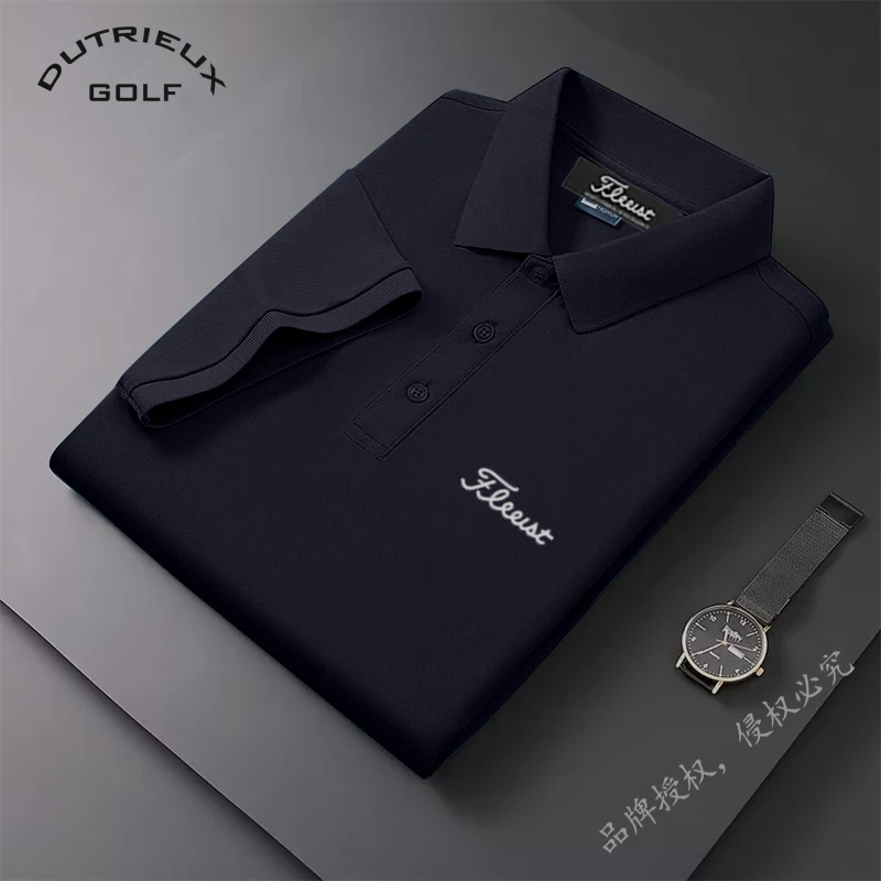 New 2024 Golf Clothing Summer Fashion Men's Solid Color Short T-shirt Anti Pilling Breathable POLO Shirt Business Casual Top
New 2024 Golf Clothing Summer Fashion Men's Solid Color Short T-shirt Anti Pilling Breathable POLO Shirt Business Casual Top