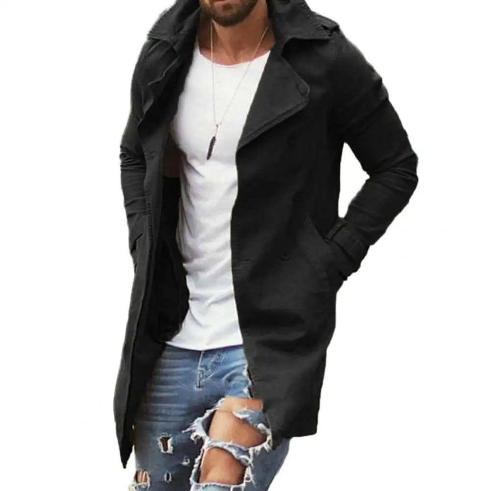 Comfortable Casual Coat Stylish Men's Autumn Jacket Slim Fit Mid Length Lapel Plus Size Pockets Windproof Breathable Streetwear
Comfortable Casual Coat Stylish Men's Autumn Jacket Slim Fit Mid Length Lapel Plus Size Pockets Windproof Breathable Streetwear