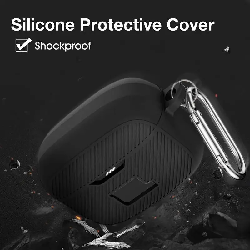 

Headphone Shockproof Cover Portable Silicone Case For JBL Tune 230NC Scratch Shock Resistant Cover Earphone for Protection