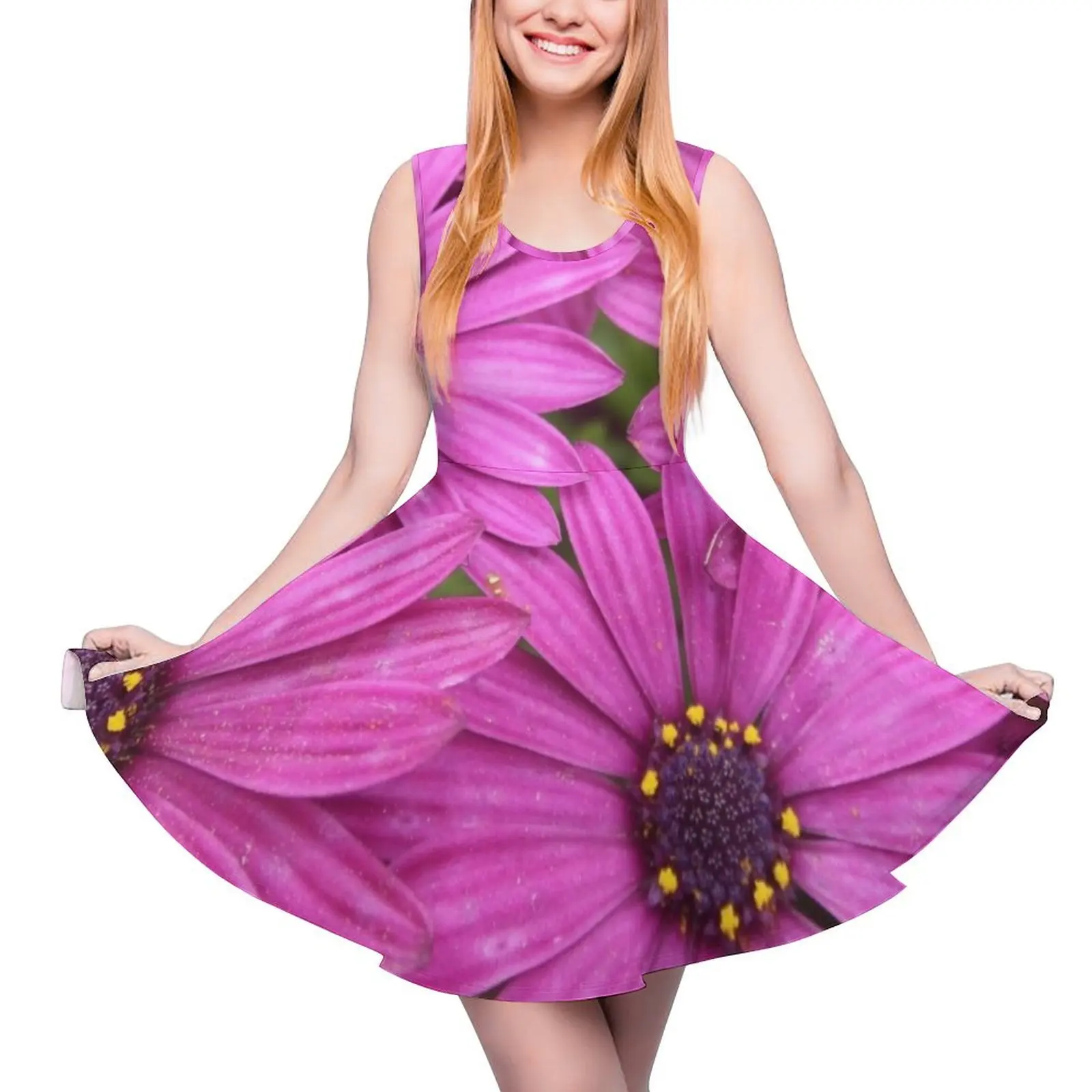Purple Petals Interwoven Cape Daisy Flowers Round Neck Dress summer dresses womens 2024 women dress dresses for prom
Purple Petals Interwoven Cape Daisy Flowers Round Neck Dress summer dresses womens 2024 women dress dresses for prom