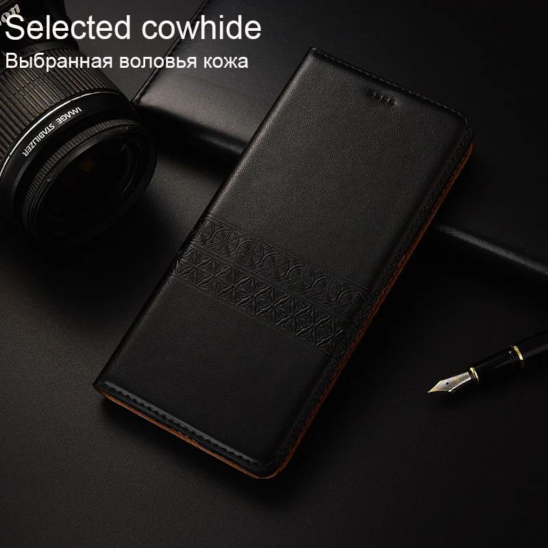 

Genuine Flip Leather for LG G6 Q6 G7 Fit X2 Q51 Q52 Q7 Stylo 4 Stylus 4 Plus G8X V40 W30 V35 V30S Thinq Case Phone Wallet Cover