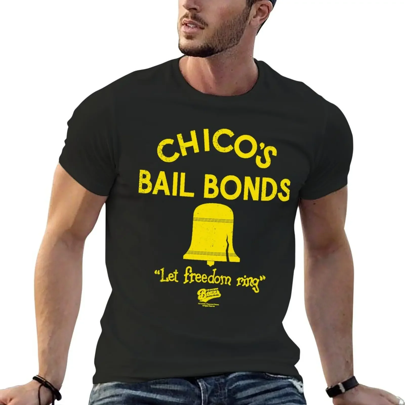 BAD NEWS BEARS CHICOS BAIL BONDS T-shirt anime clothes customs design your own boys whites mens champion t shirts
BAD NEWS BEARS CHICOS BAIL BONDS T-shirt anime clothes customs design your own boys whites mens champion t shirts