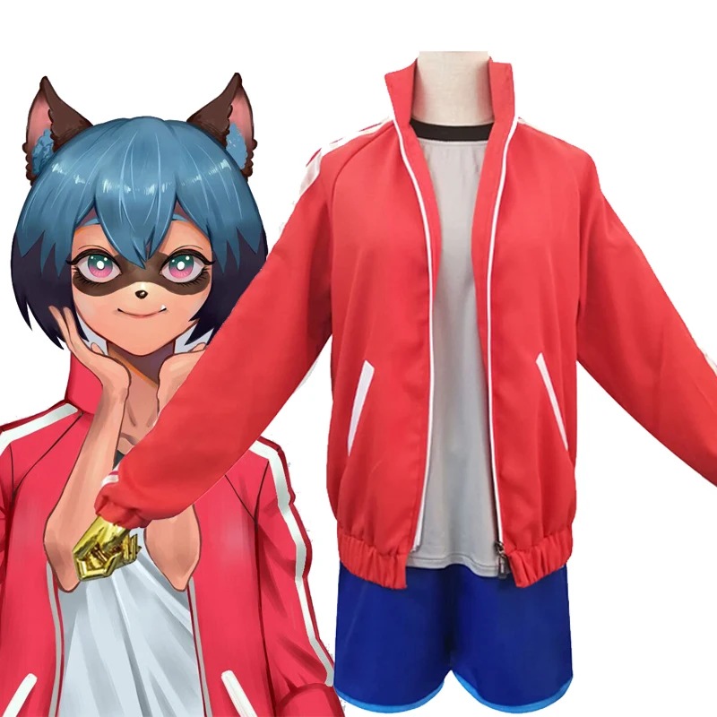 Anime BRAND NEW ANIMAL Cosplay Kagemori Michiru Costume Women BNA Sport Uniform Short Shirt Set Halloween Carnival Costume
Anime BRAND NEW ANIMAL Cosplay Kagemori Michiru Costume Women BNA Sport Uniform Short Shirt Set Halloween Carnival Costume