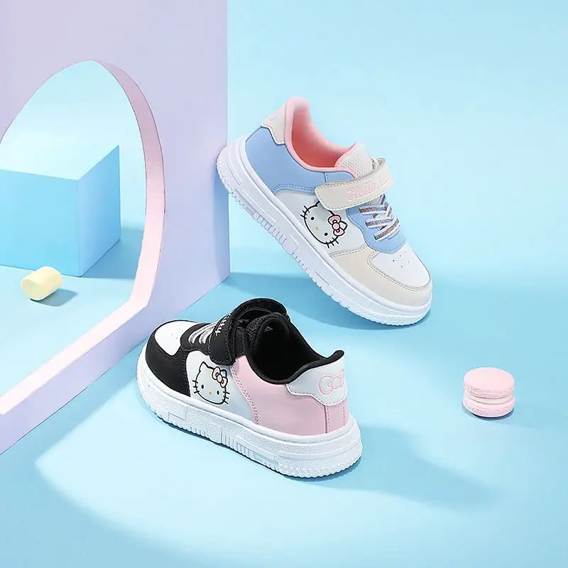 Hello Kitty Shoes Kawaii Sanrio Children Board Shoes Girls Boys Spring and Autumn Cute Cartoon Sneakers Students Toys for Kids
Hello Kitty Shoes Kawaii Sanrio Children Board Shoes Girls Boys Spring and Autumn Cute Cartoon Sneakers Students Toys for Kids