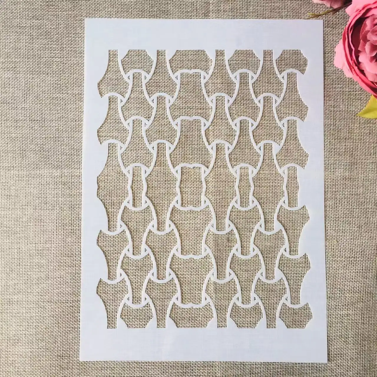 A4 29cm Geometry 3D Knot DIY Layering Stencils Wall Painting Scrapbook Coloring Embossing Album Decorative Template
A4 29cm Geometry 3D Knot DIY Layering Stencils Wall Painting Scrapbook Coloring Embossing Album Decorative Template