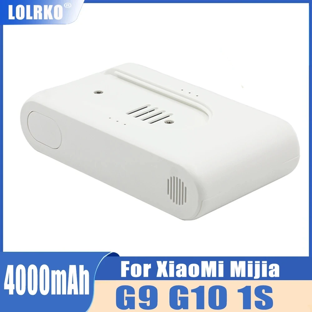 G9 Replacement Battery for Xiaomi Mijia G10 Handheld Cordless Vacuum Cleaner Parts External Battery Charging 4000mAh
G9 Replacement Battery for Xiaomi Mijia G10 Handheld Cordless Vacuum Cleaner Parts External Battery Charging 4000mAh