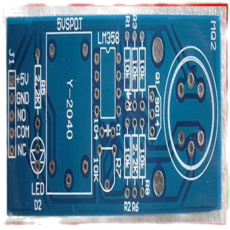 MQ2 module empty PCB board, combustible gas alarm, liquefied gas, propane PCB board
MQ2 module empty PCB board, combustible gas alarm, liquefied gas, propane PCB board