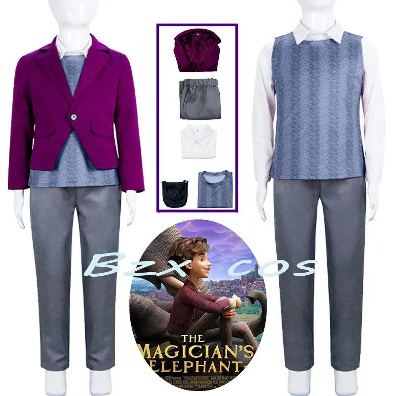 Peter Cosplay TV Magician's Elephant Costume Men Coat Bag Pants Shirt Suits Halloween Carnival Cosplay Costume Children
Peter Cosplay TV Magician's Elephant Costume Men Coat Bag Pants Shirt Suits Halloween Carnival Cosplay Costume Children