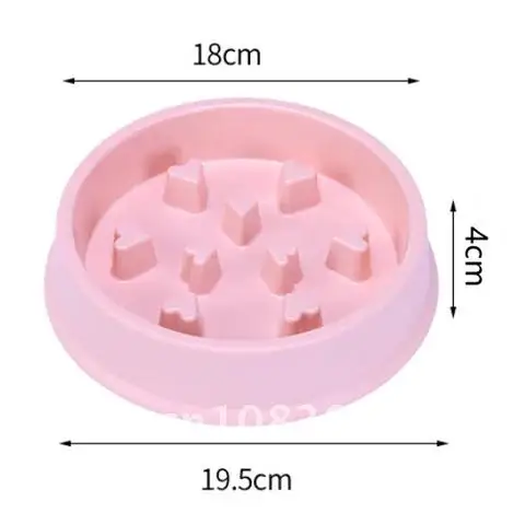 1Pcs Slow Feeder Pet Dog Bowl New Plastic Anti Choking Puppy Cat Eating Dish Bowl Anti-Gulping Food Plate Lick Pad
1Pcs Slow Feeder Pet Dog Bowl New Plastic Anti Choking Puppy Cat Eating Dish Bowl Anti-Gulping Food Plate Lick Pad
