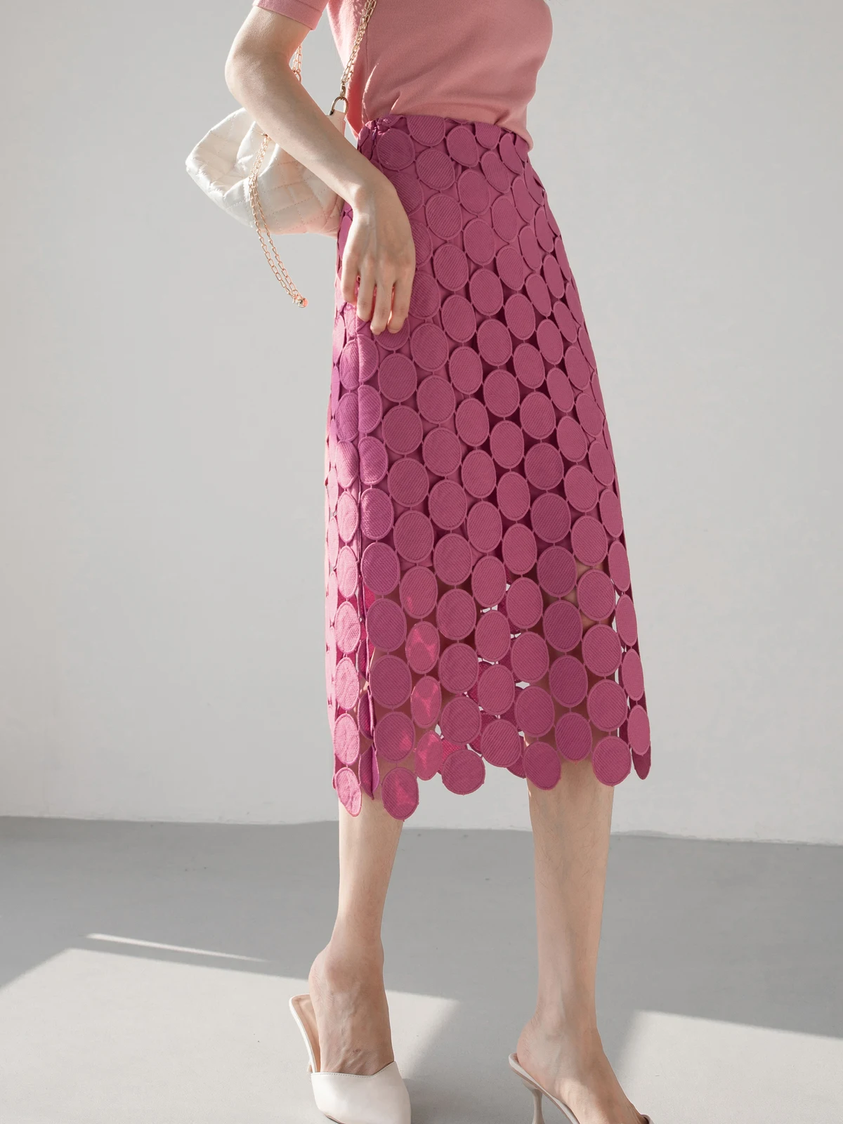 New High Waist Hollow out Tassel Skirt for Women Spring/Summer 2023 New 3D Dot Midlength Dress
New High Waist Hollow out Tassel Skirt for Women Spring/Summer 2023 New 3D Dot Midlength Dress