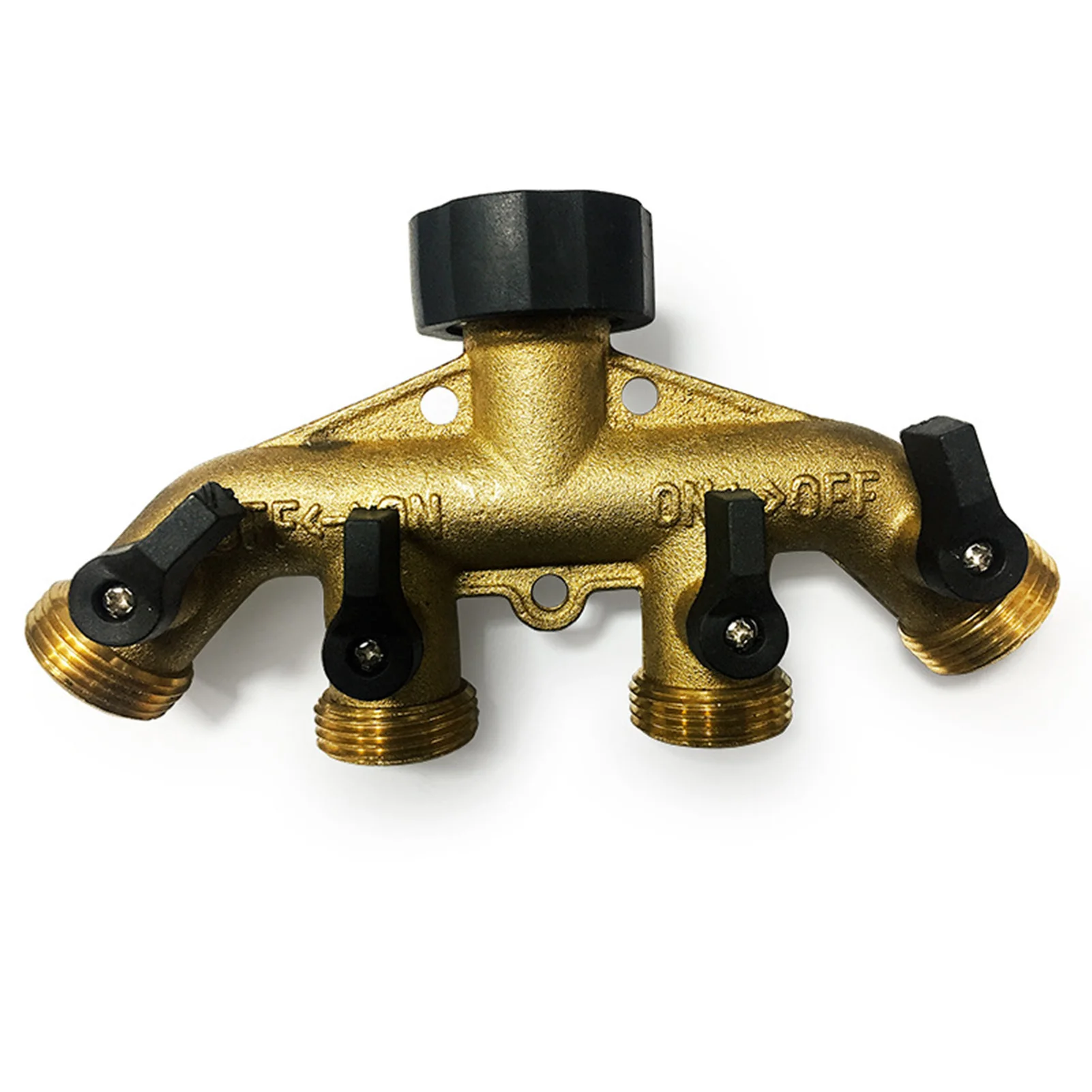 3/4 Inch 4-Way Brass Garden Hose Splitter Garden Tap Watering Connector Distributor for Faucet Garden Hose Adapter Connector
3/4 Inch 4-Way Brass Garden Hose Splitter Garden Tap Watering Connector Distributor for Faucet Garden Hose Adapter Connector