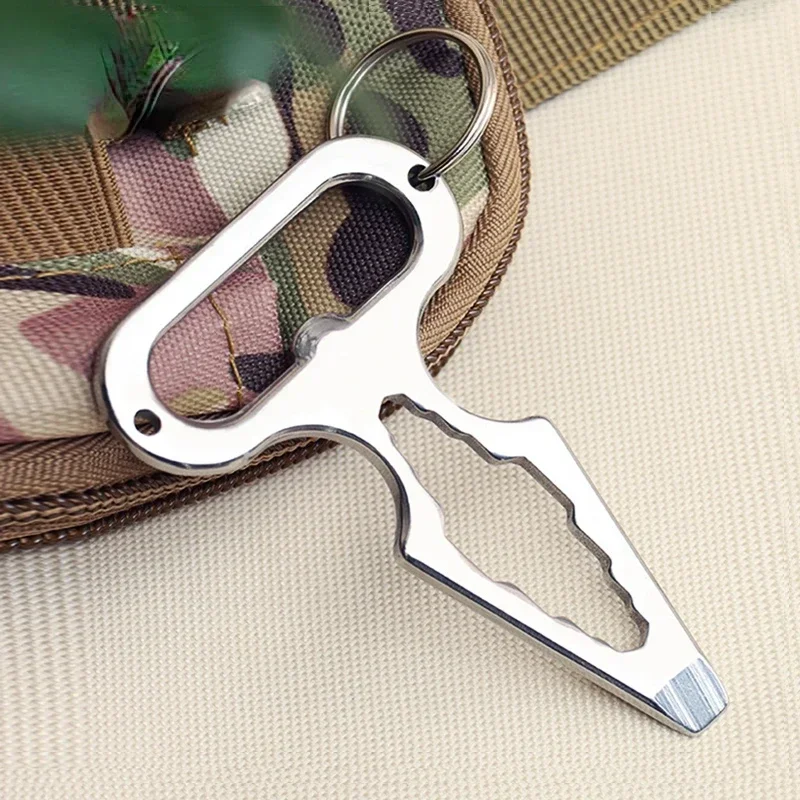 

Outdoor EDC Survival Tool Personal Defence Keychian Stinger Bottle Opener Combination Wrench for Men Women Self Defense Weapons