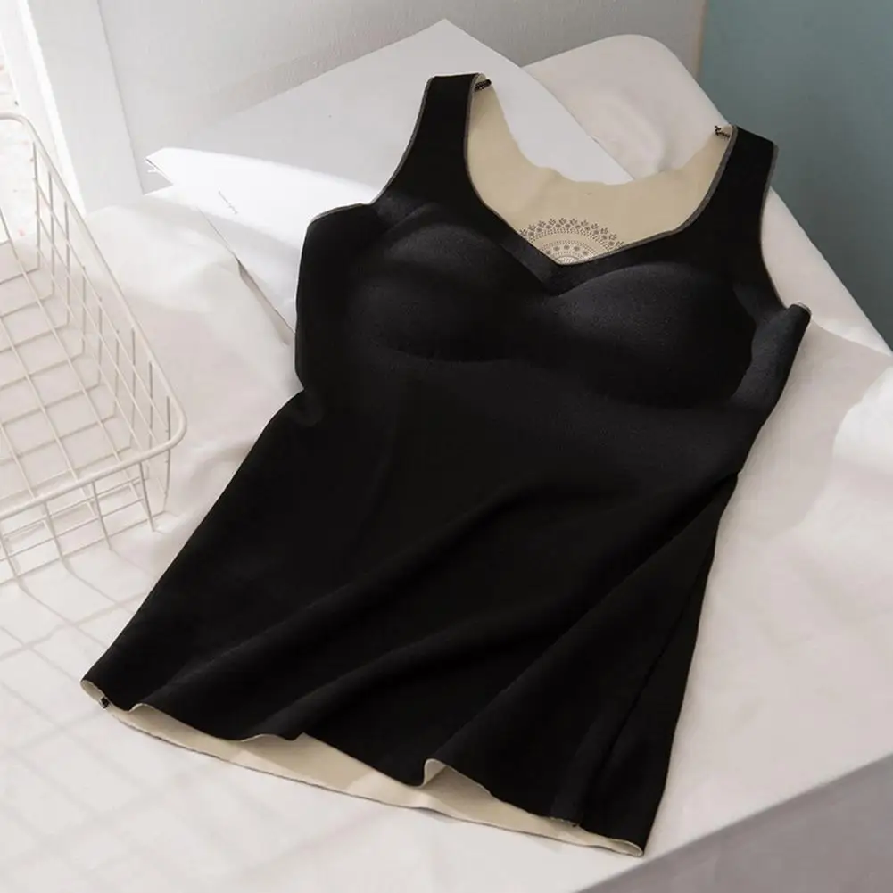 Slim Fit Thermal Vest Women's Velvet Thermostatic Tank Tops Slim Fit V-neck Sleeveless Vest for Summer Padded Wireless Thermal
Slim Fit Thermal Vest Women's Velvet Thermostatic Tank Tops Slim Fit V-neck Sleeveless Vest for Summer Padded Wireless Thermal