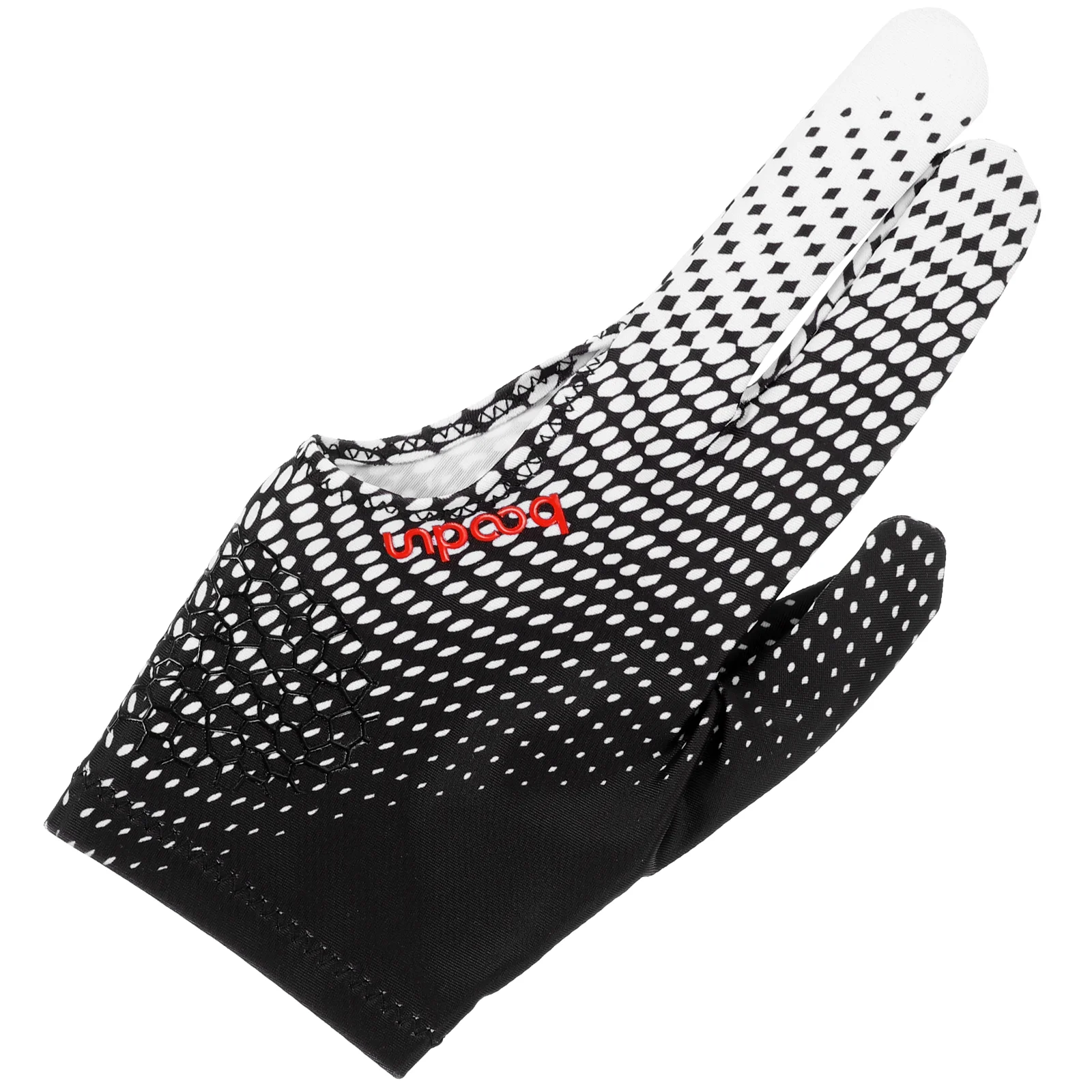 1pc 3 Fingers Glove High Elastic Anti-slip Billiards Glove Breathable Snooker Glove (Black and White)
1pc 3 Fingers Glove High Elastic Anti-slip Billiards Glove Breathable Snooker Glove (Black and White)